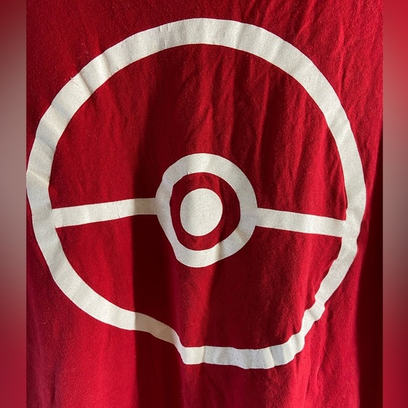 🌕3 for $30🌗 Pokémon - Large T Shirt - Red - XL - Picture 2 of 4